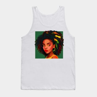 I Am Black History Afrocentric Woman T-Shirt Tank Top